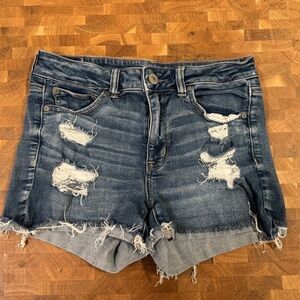 American Eagle Distressed Denim Women Shorts